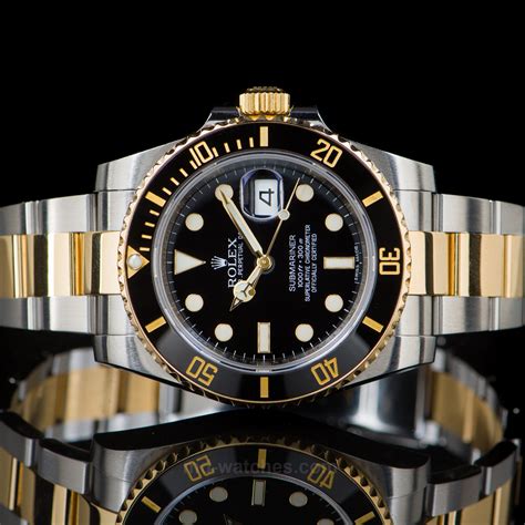 2008 rolex submariner two tone price|2008 rolex submariner value.